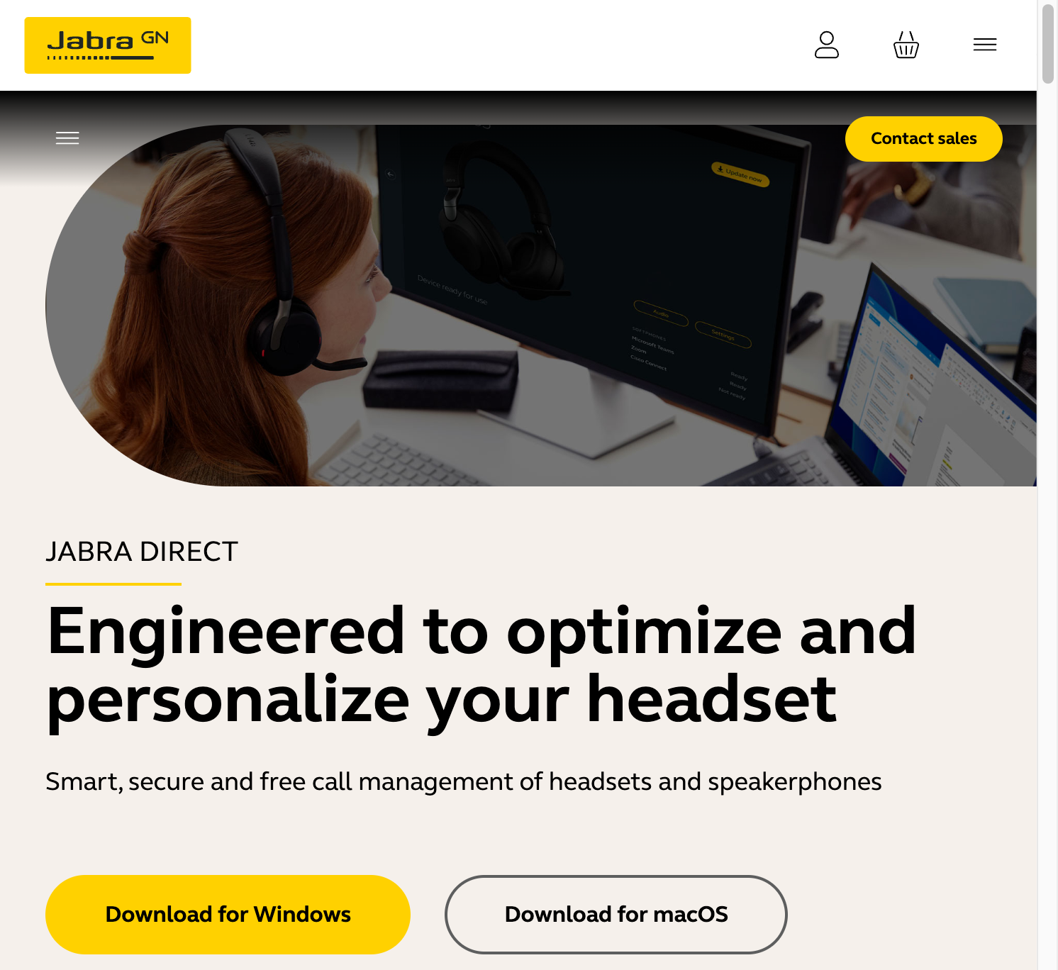 Jabra Direct nedlasting
